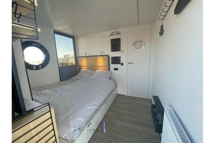 Hausboot Fjord Ankerplatz Mit Biosauna In ชลีสวิก ภายนอก รูปภาพ